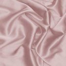 Silk Charmeuse Chalk Pink 100% Grade A Fabric 19MM PER YARD