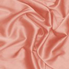 Silk Charmeuse Coral 100% Grade A Fabric 19MM PER YARD