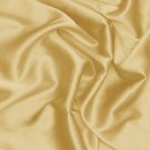 Silk Charmeuse Gold Tan 100% Grade A Fabric 19MM PER YARD