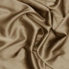 Silk Charmeuse Khaki 100% Grade A Fabric 19MM PER YARD