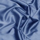 Silk Charmeuse Polo Blue 100% Grade A Fabric 19MM PER YARD