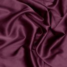 Silk Charmeuse Prune 100% Grade A Fabric 19MM PER YARD