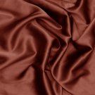 Silk Charmeuse Red Clay 100% Grade A Fabric 19MM PER YARD