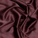 Silk Charmeuse Red Mahogany 100% Grade A Fabric 19MM PER YARD