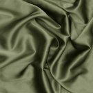 Silk Charmeuse Tree Green 100% Grade A Fabric 19MM PER YARD