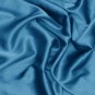 Silk Charmeuse Tropical Blue 100% Grade A Fabric 19MM PER YARD