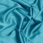Silk Charmeuse  Turquoise 100% Grade A Fabric 19MM PER YARD