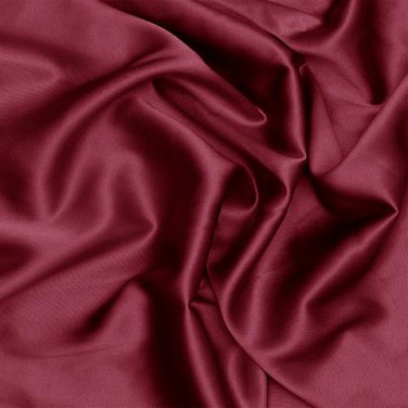 Silk Charmeuse Wine 100% Grade A Fabric 19MM PER YARD