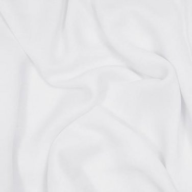 Silk Stretch Chiffon 40/41" 91% Silk / 9% Stretch Chiffon White