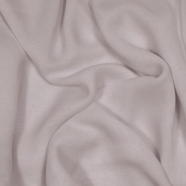 Silk Stretch Chiffon 40/41" 91% Silk / 9% Stretch Chiffon Khaki Gray