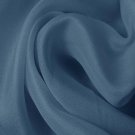 Silk Satin Face Organza Wide 100% Grade A 54/55" Blue Lagoon