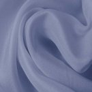 Silk Satin Face Organza Wide 100% Grade A 54/55"  Blue Dawn