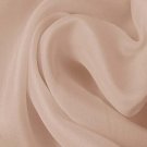 Silk Satin Face Organza Wide 100% Grade A 54/55"  Blush