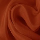 Silk Satin Face Organza Wide 100% Grade A 54/55" Copper
