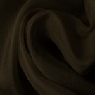 Silk Satin Face Organza Wide 100% Grade A 54/55" Olive Gray