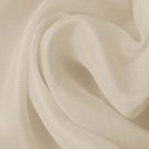 Silk Satin Face Organza Wide 100% Grade A 54/55" Nude
