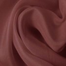 Silk Satin Face Organza Wide 100% Grade A 54/55" Mauve Shadow