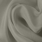 Silk Satin Face Organza Wide 100% Grade A 54/55" Light Gray