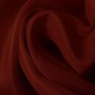Silk Satin Face Organza Wide 100% Grade A 54/55" Red Clay