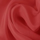 Silk Satin Face Organza Wide 100% Grade A 54/55" Pink Coral