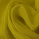 Silk Satin Face Organza Wide 100% Grade A 54/55" Pea Green