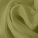 Silk Satin Face Organza Wide 100% Grade A 54/55" Sage Green