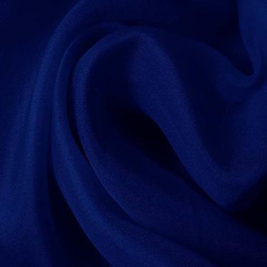 Silk Satin Face Organza Wide 100% Grade A 54/55" Royal Blue