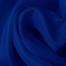 Silk Satin Face Organza Wide 100% Grade A 54/55" Sapphire Blue