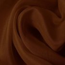 Silk Satin Face Organza Wide 100% Grade A 54/55" Toffee Brown