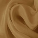 Silk Satin Face Organza Wide 100% Grade A 54/55" Taupe