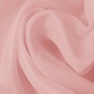 Silk Satin Face Organza Wide 100% Grade A 54/55" Soft Pink