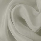 Silk Satin Face Organza Wide 100% Grade A 54/55" Slate Gray