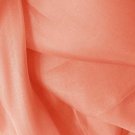 Silk Organza 100% Grade A 44/45" Coral