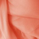 Silk Organza 100% Grade A 44/45" Coral