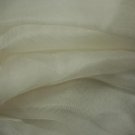 Silk Mesh Organza 100% Grade A 42/43" Ivory