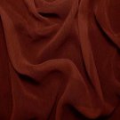Silk Crinkle Chiffon 100% Grade A Silk  50/51"  Burgundy