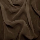 Silk Crinkle Chiffon 100% Grade A Silk  50/51" Bronze Brown