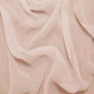 Silk Crinkle Chiffon 100% Grade A Silk  50/51" Blush