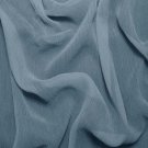 Silk Crinkle Chiffon 100% Grade A Silk  50/51" Blue Lagoon