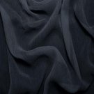 Silk Crinkle Chiffon 100% Grade A Silk  50/51" Dark Blue