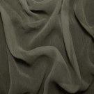 Silk Crinkle Chiffon 100% Grade A Silk  50/51" Charcoal Gray