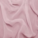 Silk Crinkle Chiffon 100% Grade A Silk  50/51" Chalk Pink