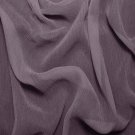 Silk Crinkle Chiffon 100% Grade A Silk  50/51" Lavender Gray