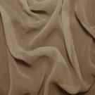 Silk Crinkle Chiffon 100% Grade A Silk  50/51" Khaki