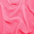 Silk Crinkle Chiffon 100% Grade A Silk  50/51" Hot Pink