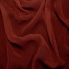 Silk Crinkle Chiffon 100% Grade A Silk  50/51" Garnet Red