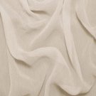 Silk Crinkle Chiffon 100% Grade A Silk  50/51" Ecru