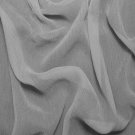 Silk Crinkle Chiffon 100% Grade A Silk  50/51" Dove Gray