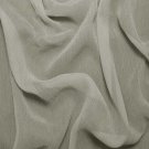 Silk Crinkle Chiffon 100% Grade A Silk  50/51" Light Gray
