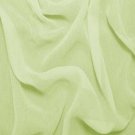 Silk Crinkle Chiffon 100% Grade A Silk  50/51" Lemon Green